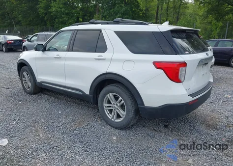 2020 Ford Explorer Xlt z USA, uszkodzony, nr VIN 1FMSK8DH8LGC85216